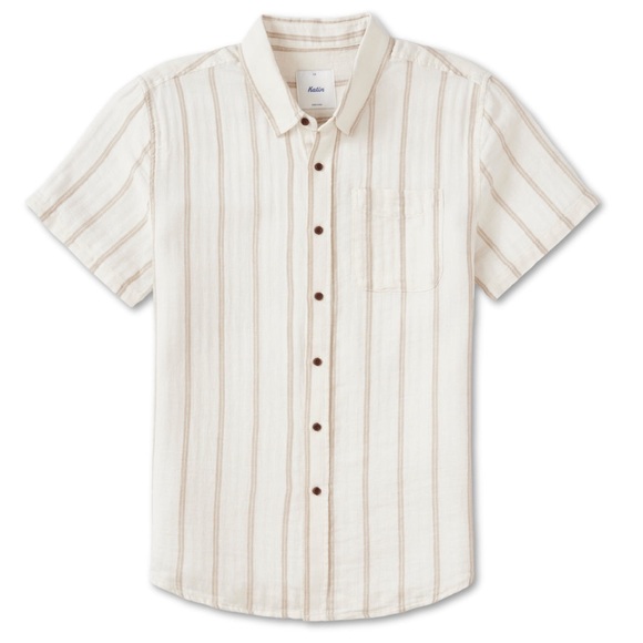 Katin The Alan Relaxed Coastal Cotton Linen Shirt - Picture 4 of 9